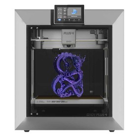 QIDI TECH PLUS4 3DDrucker 600 mms 370° C Hochtemperaturdruck Aktive Bauraumheizung bis 65°C MehrmetallVerbunddüse 1080PKamera neues Werkzeugkopfsystem zweischichtige Isolierung Unterstützt MulticolorSystem Fernbedien